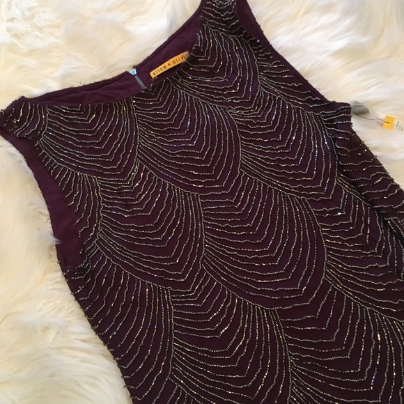 Flash sale! NWT! $550 retail! Alice+Olivia dress - Picture 4 of 8